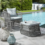Produktbild für 'Wetterfester Lambert Lounge-Sessel mit Hocker'