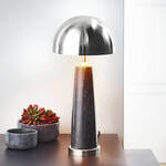 Produktbild fr 'Lambert Tischlampe Ancona - Marmor,  10/20 cm, 42 cm hoch'