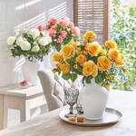 Produktbild für 'Üppiges Rosenbouquet in frischen Farben'
