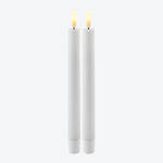 Produktbild für '2er-Set Echtwachs LED-Stabkerzen, 25 cm hoch'