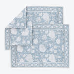 Produktbild fr '2er-Set Tischsets - handbedruckt, 37/50 cm, 100 % Baumwolle'