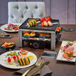 Produktbild fr '4-Personen-Raclette mit Gussgrill'