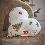 Produktbild fr 'Weihnachtskissen Xmas - in Herz- oder Sternform, bereits gefllt'