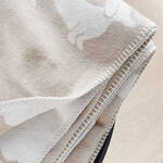 Produktbild f�r 'Dackel-Kuscheldecke aus softem Baumwollmix - 2 Farben'