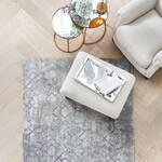 Produktbild für 'Wohnlicher Jacquard-Teppich aus belgischer Weberei'