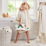 Produktbild fr 'Flauschiges Waschhandschuh-Set aus Bio-Frottee mit Kultmotiv'