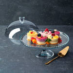Produktbild fr 'Groe Glas-Tortenplatte mit Haube -  32 cm, 24,5 cm hoch'