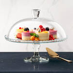 Produktbild fr 'Groe Glas-Tortenplatte mit Haube -  32 cm, 24,5 cm hoch'
