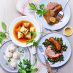 Produktbild fr 'Klassische feine deutsche Kche: Maultaschen in Rinderbrhe minutenschnell zubereiten, Fertiggericht, schnell & einfach zubereit'