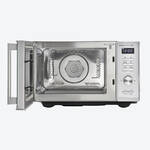 Produktbild für 'Backofen-Innovation: Großraum-Mikrowelle, Heißluft, Grill ohne Drehteller'