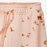 Produktbild für 'Hautschmeichelnde Pyjama-Hose mit zartem Vogel-Dekor'