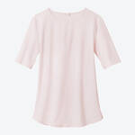 Produktbild für 'Roséfarbenes Shirt aus zertifizierter Bio-Baumwolle, Nachtwäsche, Pyjamas, Schlafbekleidung, Schlafanzüge'
