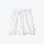 Produktbild für 'Romantischer Lochmuster-Shorty aus reiner Baumwolle, Nachtwäsche, Pyjamas, Schlafbekleidung,  Nachtwäsche'