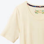 Produktbild fr 'Leichtes Halbarm-Shirt aus geschmeidigem Materialmix'