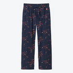 Produktbild für 'Gemusterte 7/8-Pyjamahose zur Bio-Baumwoll Mix & Match Kollektion, Nachtwäsche, Pyjama, Schlafbekleidung, Loungewear, Nachthemd'