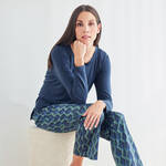Produktbild für 'Gepflegtes Modal-Shirt zum Mixen & Matchen, Nachtwäsche, Pyjama, Schlafbekleidung, Loungewear, Nachthemd, Schlafanzug'