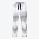 Produktbild für 'Basic Pyjamahose geringelt Navy zur Komfort-Mix-Nachtwäsche'