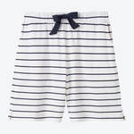 Produktbild für 'Basic Shorts geringelt Navy zur Komfort-Mix-Nachtwäsche'