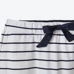 Produktbild für 'Basic Shorts geringelt Navy zur Komfort-Mix-Nachtwäsche'