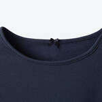 Produktbild für 'Basic Halbarm-Shirt Navy zur Komfort-Mix-Nachtwäsche'