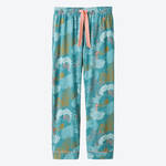 Produktbild für 'Modische Mix & Match 7/8-Hose mit Korallenprint'