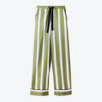 Produktbild fr 'Pyjama - klassisch gestreift, Grn-Natur, 60 % Baumwolle, 40 % Modal, Gren 36 bis 54'