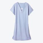 Produktbild f�r 'Baumwoll-Nachthemd fein gestreift, Gr��e 38-46'