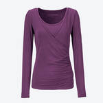 Produktbild fr 'Dehnbares Yoga-Wickelshirt'