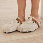 Produktbild für 'Kuscheliger Pantoffel mit klimaregulierendem Schaffell, Slip Ons, Hausschuhe, Slippers'