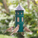 Produktbild für 'Vielfältig befüllbarer Vogelfutter-Turm im skandinavischen Design'