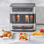 Produktbild f�r 'Cusinart Doppel-Hei�luftfritteuse mit Ofenfach - 13,6 l Gesamtvolumen'