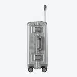 Produktbild fr 'Reisekoffer Hartschale 44 l - 56 x 40 x 23,5 cm,  aus Flugzeug-Aluminium'