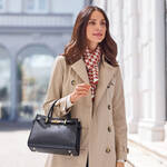 Produktbild fr 'Damen Ledertasche - 28/20/14 (L/B/T), Henkellnge 12,5 cm'