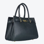 Produktbild fr 'Damen Ledertasche - 28/20/14 (L/B/T), Henkellnge 12,5 cm'