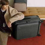 Produktbild fr 'Handgepck-Koffer mit genialem Packsystem 40 l - Hartschale, 55 x 39 x 21,5 cm'