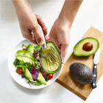 Produktbild fr 'Avocado-Schneider: 9 wunderbar gleichmige Scheiben mit einem Schnitt'