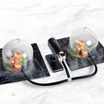 Produktbild fr 'Doppelschlauch zur Rucherpistole (Nr. 505T01) - zum Ruchern & Kaltruchern'