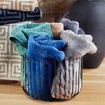 Produktbild fr '2er-Set Waschhandschuh 16x22cm Exquisit Sand'