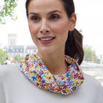 Produktbild f�r 'Loop-Schal Millefleurs - 100 % Baumwolle, Liberty-Stoff, mit Magnetverschluss'