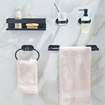 Produktbild f�r 'Handtuchring - Einfache Montage mit patentiertem Klebepad-System, Handtuchhalter ohne Bohren, Handtuchhaken, Edelstahl'