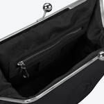Produktbild für 'Kulturtasche mit praktischem Bügelverschluss, Kulturbeutel, Kosmetiktasche, Waschtasche'