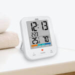 Produktbild fr 'Digitale Badezimmeruhr - mit Hygrometer und Thermometer, wasserdicht'