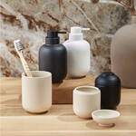 Produktbild fr 'Aufbewahrungsdose, minimalistisches Design, Steingut -  6,5/9 cm hoch'