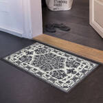 Produktbild fr 'Motiv Medaillon:: Kruselvelours-Fu-und Sauberlaufmatten binden Schmutz, Staub und Nsse'