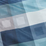 Produktbild fr '3-teilige Premium-Satin-Bettwsche im nordischen Double Check'