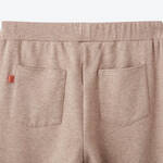 Produktbild fr 'Damen-Hausanzug - weicher Sweatstoff aus 95 % Baumwolle, 5 % Elasthan, innen angeraut, Beige'