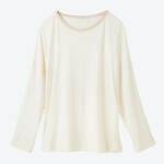 Produktbild fr 'Damen-Pyjama - 95 % Bambus, 5 % Elasthan, Creme/Beige'