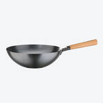 Produktbild fr 'Erstklassiger Carbonstahl-Wok in professioneller Gastronomie-Qualitt'