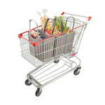 Produktbild fr 'Einkaufswagenkrbe: Einkufe bis 150 kg bersichtlich und einfach transportieren'