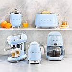 Produktbild fr 'SMEG Siebtrgermaschine: Italienischer Kaffeegenuss aus gemahlenem Kaffee und Pads'